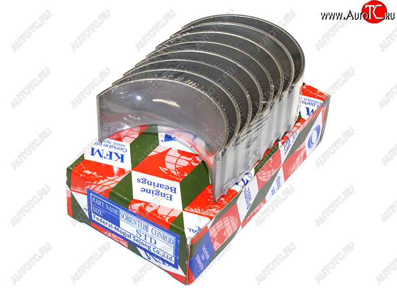 2 199 р. Вкладыши шатунные к-т STD HYUNDAI STAREXH1 D4CB 2,5D  07- KFM 23060-4A930  с доставкой в г. Майкоп