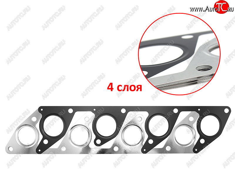 739 р. Прокладка выпусквыпуск коллектора HYUNDAI TERRACAN 03KIA BONGO 06-MITSUBISHI PAJEROMONTERO 99-09 DYG 2852042070  с доставкой в г. Майкоп