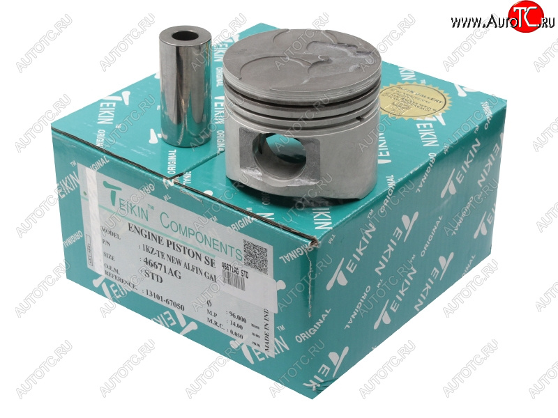 25 999 р. Поршень (к-т 4 шт с охлаждением) STD TOYOTA LAND CRUISER PRADOHIACE 1KZTE 96-02 TEIKIN 46671AG STD  с доставкой в г. Майкоп