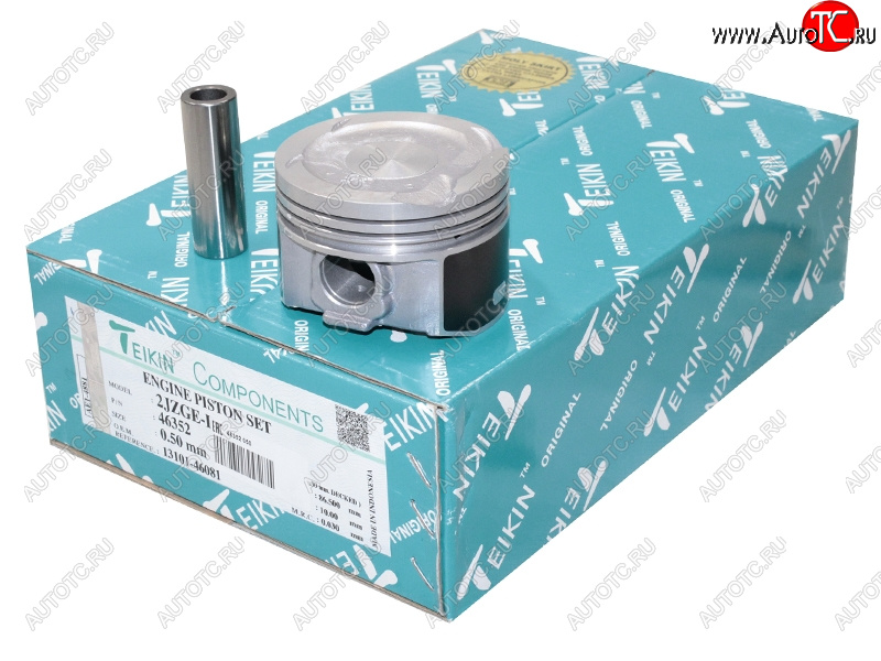 13 899 р. Поршни (к-т 6 шт) 050 TOYOTA ARISTOCHASERALTEZACROWN 2JZ-GE 98-05 TEIKIN 46352 050  с доставкой в г. Майкоп