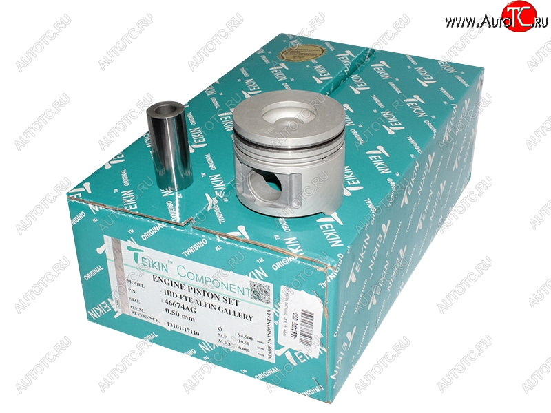 35 699 р. Поршень (к-т 6 шт с охлаждением) TOYOTA LAND CRUISER 1HD-FTE 98-02 TEIKIN 46674AG 050  с доставкой в г. Майкоп
