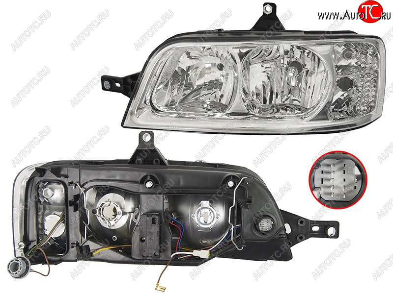 7 999 р. Фара левая (с электрокорректором) AYFAR  CITROEN Jumper  244 (2002-2006) рестайлинг  с доставкой в г. Майкоп