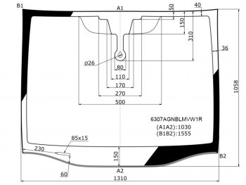 7 999 р. Стекло лобовое (Датчик дождя Молдинг) Opel Zafira 05-14 FUYAO 6307AGNBLMVW1R  с доставкой в г. Майкоп. Увеличить фотографию 1