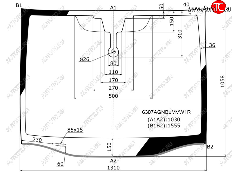 7 999 р. Стекло лобовое (Датчик дождя Молдинг) Opel Zafira 05-14 FUYAO 6307AGNBLMVW1R  с доставкой в г. Майкоп