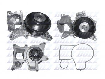 9 799 р. Насос системы охлаждения BMW X5(E70) X6(E71) 5(F10) N57D30B DOLZ B237  с доставкой в г. Майкоп. Увеличить фотографию 1