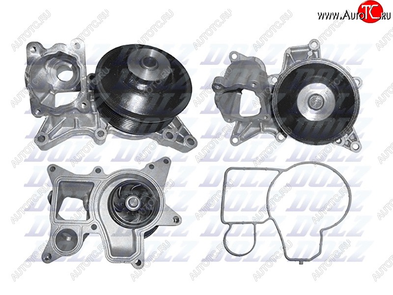 9 799 р. Насос системы охлаждения BMW X5(E70) X6(E71) 5(F10) N57D30B DOLZ B237  с доставкой в г. Майкоп
