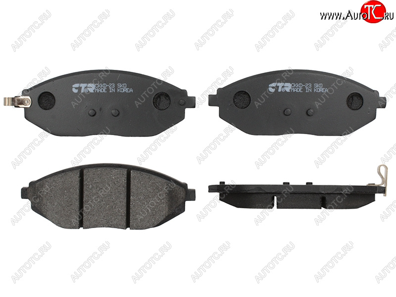 2 389 р. Колодки тормозные передние FL-FR SAT Chevrolet Spark M300 1-ый рестайлинг (2016-2020)  с доставкой в г. Майкоп