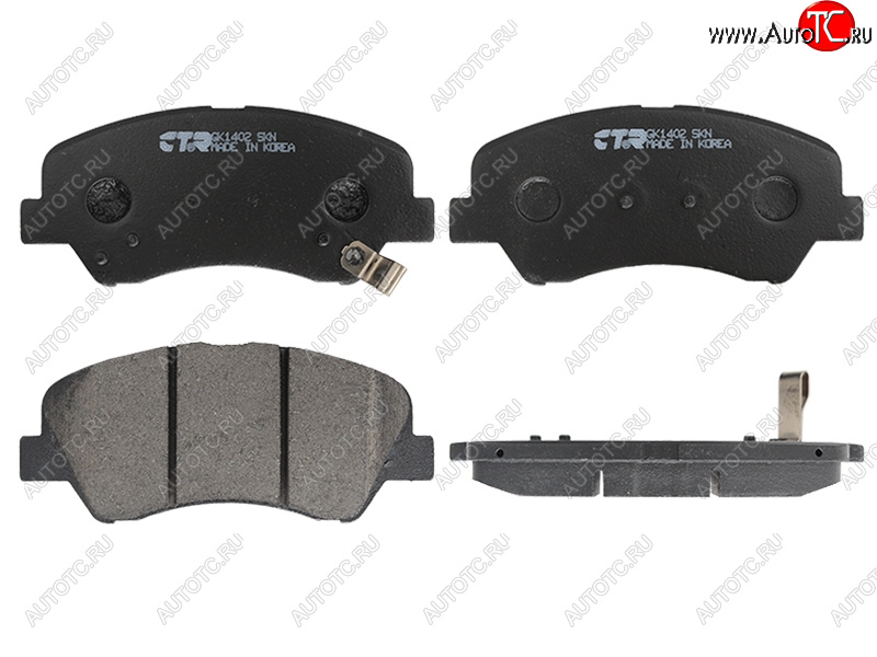 2 599 р. Колодки тормозные передние FR-FL SAT  Hyundai Creta GS рестайлинг (2019-2021) (с отверстием)  с доставкой в г. Майкоп