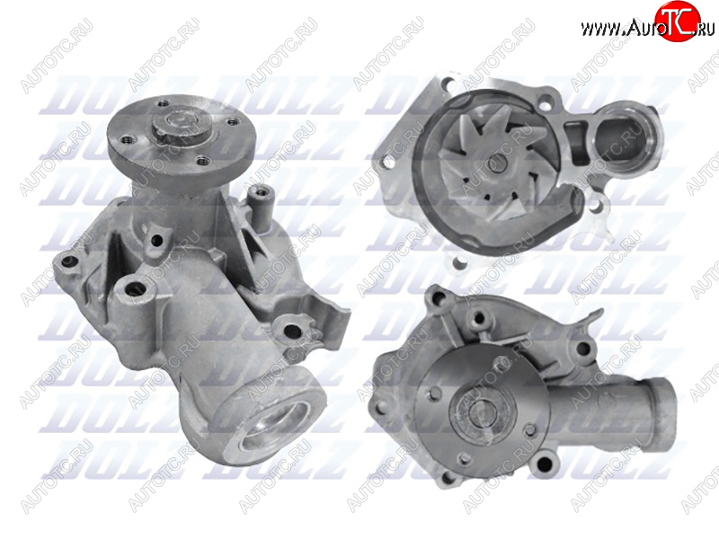 4 299 р. Насос системы охлаждения HYUNDAIMITSUBISHI SANTA FESONATAGALANTL200 G4JS4G63S DOLZ H217  с доставкой в г. Майкоп