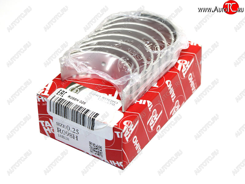 1 139 р. Вкладыши шатунные к-т 0,25 NISSAN AVENIRPRIMERARNESSA SR18DESR20DESR20DET 97- TAIHO R098H 025  с доставкой в г. Майкоп
