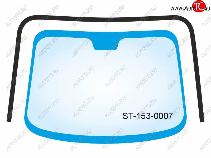 1 299 р. Молдинг лобового стекла (П-образный) Kia Cerato 08-13  Forte 08-13 SAT ST-153-0007  с доставкой в г. Майкоп
