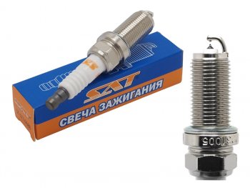499 р. Свеча зажигания LAND ROVER 3.2 06-MERCEDES CCLKESLK 1.8 02-SUBARU 2.5 05- SAT ST-177-0086  с доставкой в г. Майкоп. Увеличить фотографию 1