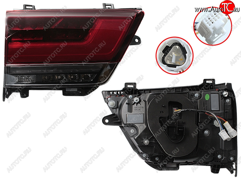 8 649 р. Фонарь в крышку багажника Toyota Land Cruiser (J300) 21- (Слева LED) SAT ST-212-1357L  с доставкой в г. Майкоп