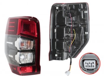 Фонарь задний левый SAT Mitsubishi L200  5 KK,KL (2018-2022) рестайлинг