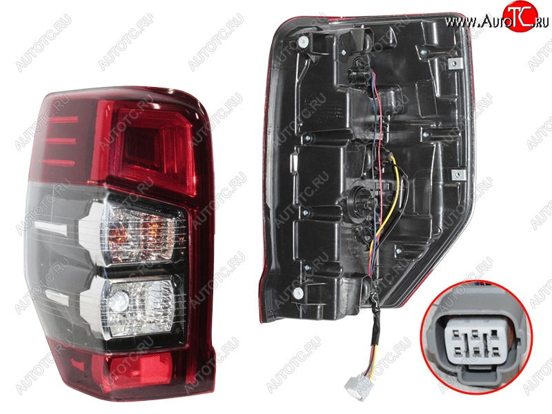 9 849 р. Фонарь задний левый SAT Mitsubishi L200 5 KK,KL рестайлинг (2018-2022)  с доставкой в г. Майкоп