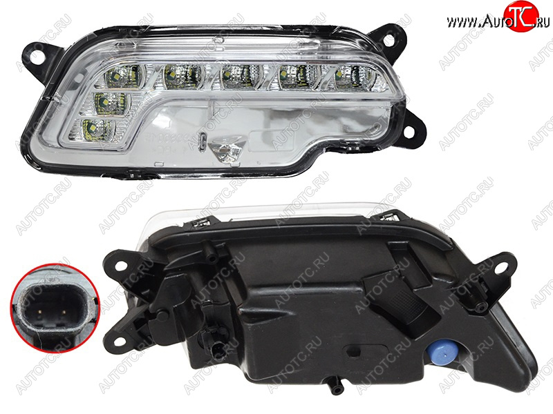 2 589 р. Ходовые огни Mercedes-Benz E-Class 09-17 (Спереди Справа) SAT ST-440-1611R-AQ  с доставкой в г. Майкоп