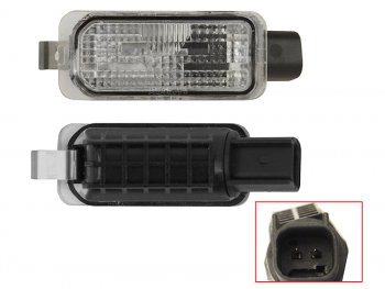 359 р. Подсветка номерного знака Ford Fiesta 08-19  Focus 04-11  Kuga 08-13  Mondeo 14-19 SAT ST-5105886  с доставкой в г. Майкоп. Увеличить фотографию 1