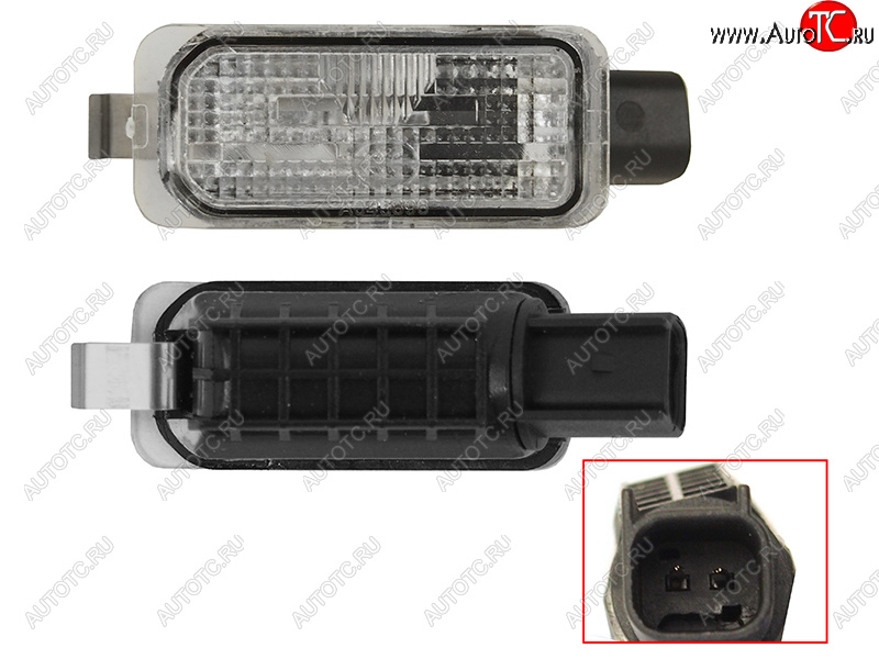 359 р. Подсветка номерного знака Ford Fiesta 08-19  Focus 04-11  Kuga 08-13  Mondeo 14-19 SAT ST-5105886  с доставкой в г. Майкоп