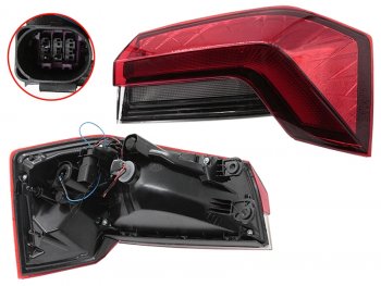 Фонарь задний правый SAT Skoda Rapid  MK2 (2019-2025)