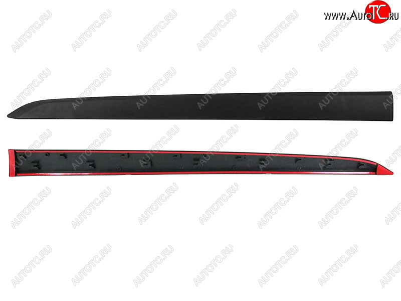 2 389 р. Накладка двери Kia Rio X-Line 17-22 (Спереди Слева Снизу) SAT ST-81-0003  с доставкой в г. Майкоп