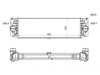 9 999 р. Интеркулер MERCEDES SPRINTER 05- SAT ST-A9065010201  с доставкой в г. Майкоп. Увеличить фотографию 1