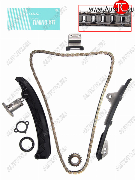 13 299 р. Комплект для замены цепи ГРМ TOYOTA RAV4AVENSISWISH 3ZR-FE 07- OSK T062K  с доставкой в г. Майкоп