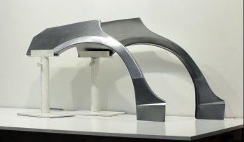 Задние ремонтные арки (комплект) AUTOFERRUM Mitsubishi Carisma (1996-2004) (Холоднокатаная сталь 1 мм)