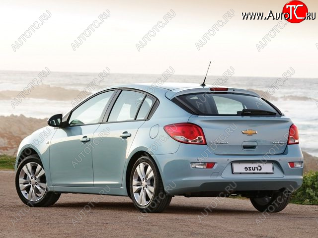 2 989 р. Задняя левая ремонтная арка AUTOFERRUM Chevrolet Cruze J305 хэтчбек рестайлинг (2012-2015) (Холоднокатаная сталь 0,8 мм)  с доставкой в г. Майкоп