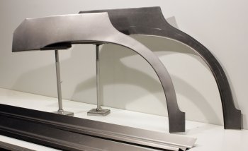Задние ремонтные арки и пороги AUTOFERRUM Hyundai Santa Fe  SM (2000-2012) (Холоднокатаная сталь 0,8 и 1 мм)