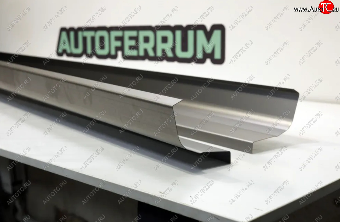 5 169 р. Комплект ремонтных порогов AUTOFERRUM Honda Accord 8 CU седан дорестайлинг (2008-2011) (Холоднокатаная сталь 1 мм)  с доставкой в г. Майкоп