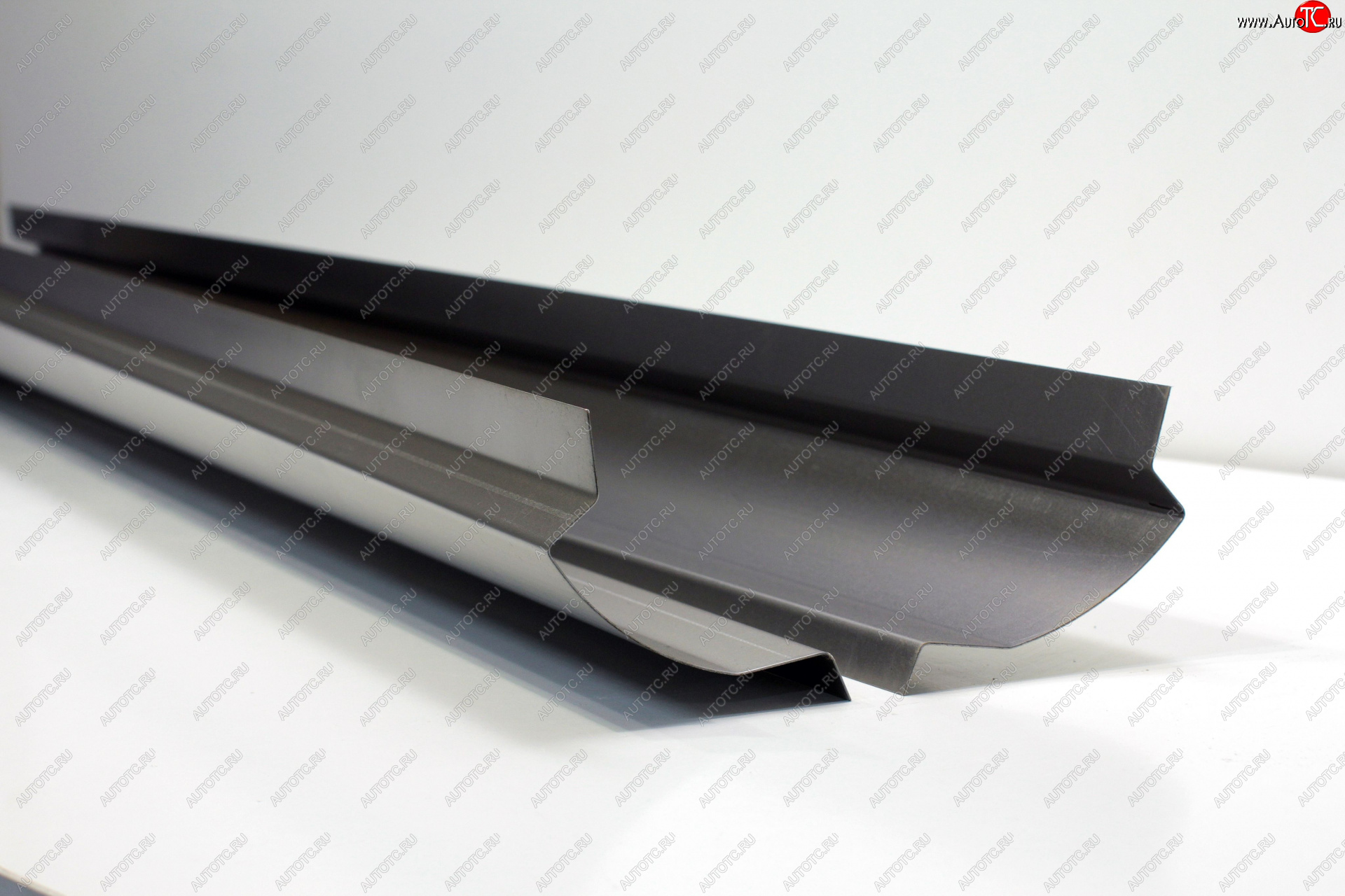 6 409 р. Комплект ремонтных порогов (с усилителем) AUTOFERRUM  Nissan AD  Y11 - Wingroad  2 Y11 (Холоднокатаная сталь 1.2 мм)  с доставкой в г. Майкоп