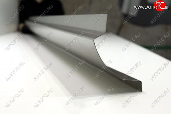 2 759 р. Левый ремонтный порог AUTOFERRUM Nissan Wingroad 2 Y11 дорестайлинг универсал (1999-2001) (Холоднокатаная сталь 1 мм)  с доставкой в г. Майкоп
