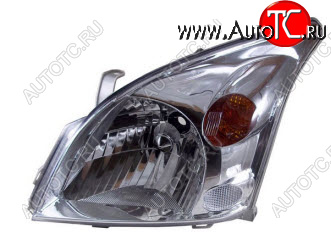 0 р. Левая фара (под корректор) CHINA Toyota Land Cruiser Prado J120 (2002-2009)  с доставкой в г. Майкоп