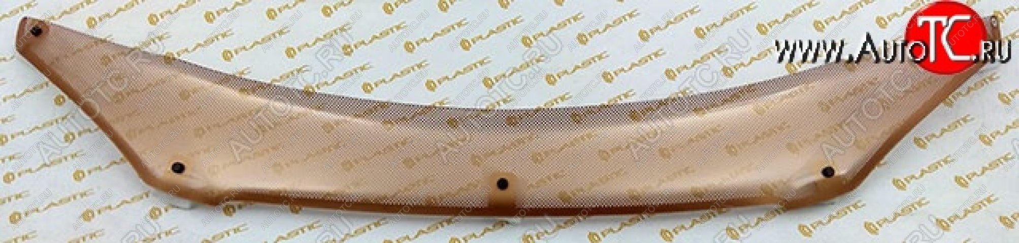 2 199 р. Дефлектор капота CA-Plastic  Skoda Superb  седан (2001-2006) 3U дорестайлинг (Шелкография медь)  с доставкой в г. Майкоп