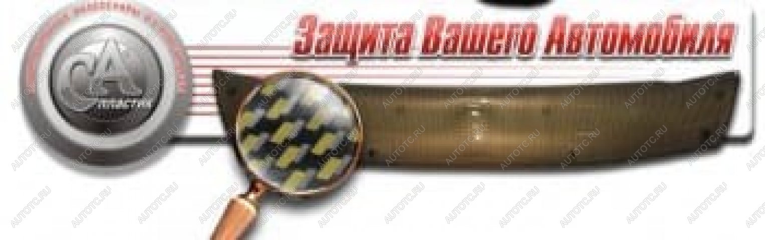 2 089 р. Дефлектор капота CA-Plastic  Suzuki Spacia Custom  MK53 (2017-2025) (Шелкография карбон золото)  с доставкой в г. Майкоп
