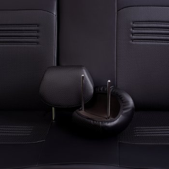 6 199 р. Комплект чехлов для сидений, (РЗС 60/40, 3Г Илана+Орегон) ТУРИН Lord Autofashion  Chevrolet Aveo ( T200,  T250) (2002-2011) хэтчбек 5 дв, седан, седан рестайлинг (черный, вставка черная, строчка черная)  с доставкой в г. Майкоп. Увеличить фотографию 4