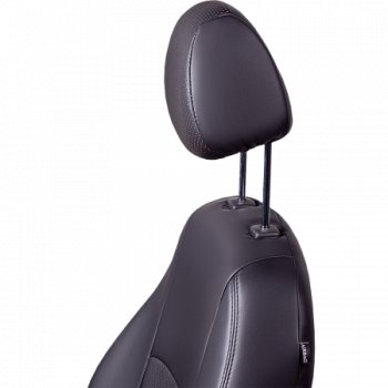 6 199 р. Комплект чехлов для сидений, (РЗС 60/40, 3Г Илана+Орегон) ТУРИН Lord Autofashion  Chevrolet Aveo ( T200,  T250) (2002-2011) хэтчбек 5 дв, седан, седан рестайлинг (черный, вставка черная, строчка черная)  с доставкой в г. Майкоп. Увеличить фотографию 5