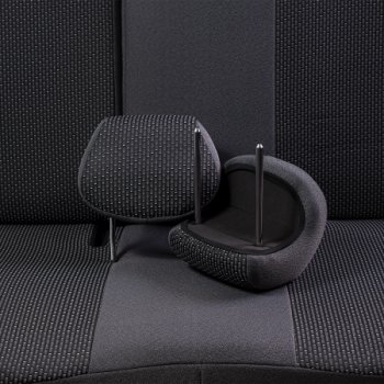 4 949 р. Комплект чехлов для сидений, (РЗС 40/60, 3Г жаккард) Дублин Lord Autofashion  Chevrolet Aveo  T300 (2011-2015) хэтчбек (серый, вставка серая, строчка серая)  с доставкой в г. Майкоп. Увеличить фотографию 3