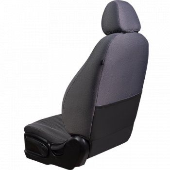 4 949 р. Комплект чехлов для сидений, (РЗС 40/60, 3Г жаккард) Дублин Lord Autofashion  Chevrolet Aveo  T300 (2011-2015) хэтчбек (серый, вставка серая, строчка серая)  с доставкой в г. Майкоп. Увеличить фотографию 6