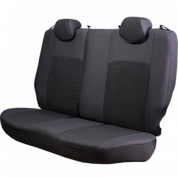 4 949 р. Комплект чехлов для сидений, (РЗС 40/60, 3Г жаккард) Дублин Lord Autofashion  Chevrolet Aveo  T300 (2011-2015) хэтчбек (серый, вставка серая, строчка серая)  с доставкой в г. Майкоп. Увеличить фотографию 9