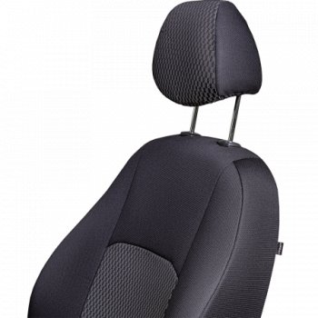 4 949 р. Комплект чехлов для сидений, (РЗС 40/60, 3Г жаккард) Дублин Lord Autofashion  Chevrolet Aveo  T300 (2011-2015) седан, хэтчбек (черный, вставка Прямоугольник черная, строчка черная)  с доставкой в г. Майкоп. Увеличить фотографию 9