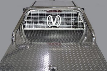 Защита кузова и заднего стекла (для крышки) d 76,1 мм ТСС Тюнинг Changan Hunter Plus (2022-2025) пикап (нержавейка)