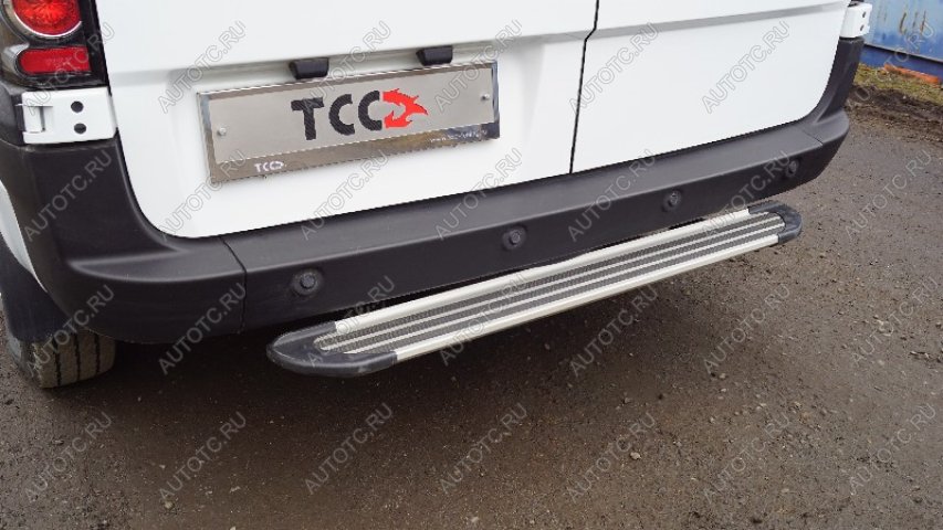 10 999 р. Задняя подножка алюминиевая Slim line Silver 1350 мм  solatl123-01s  с доставкой в г. Майкоп