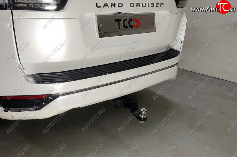 12 799 р. Фаркоп (тягово-сцепное устройство) ТСС Тюнинг  Lexus LX600  J310 (2021-2022) (неоцинкованный, шар E)  с доставкой в г. Майкоп