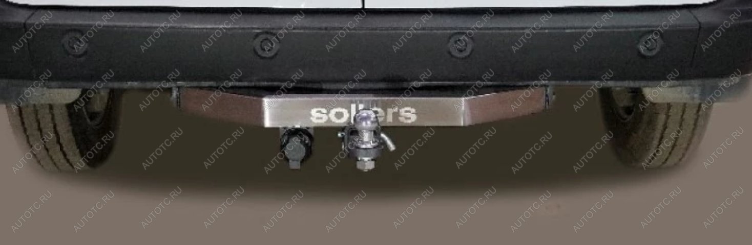 27 449 р. Фаркоп (тягово-сцепное устройство)((L1H1) 3.5T) ТСС Тюнинг  Sollers Atlant (2022-2025) цельнометаллический фургон (нержавейка, шар Е)  с доставкой в г. Майкоп