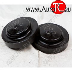 2 199 р. Задние проставки для увеличения клиренса (2 шт.) KLIRENSPLUS Toyota Land Cruiser Prado J120 (2002-2009) (20 мм)  с доставкой в г. Майкоп