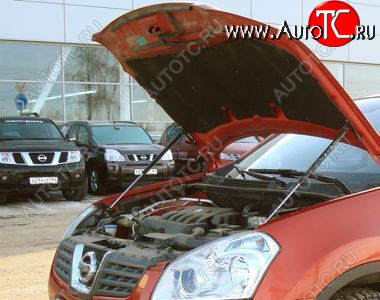 2 699 р. Упор капота Nissan Qashqai (2010-) ТехноМастер ТехноМастер 8231.6350.04  с доставкой в г. Майкоп