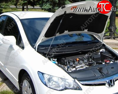 2 699 р. Упор капота Honda Civic седан (2006-2012) ТехноМастер ТехноМастер 8231.7000.04  с доставкой в г. Майкоп