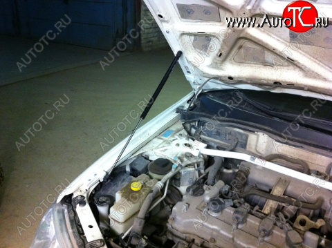 2 699 р. Упор капота Nissan Almera Classik (2006-) ТехноМастер ТехноМастер 8231.8400.04  с доставкой в г. Майкоп