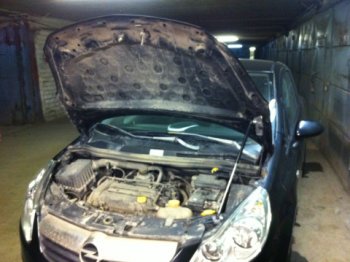 2 699 р. Упор капота Opel Corsa D (2006-н.в.) ТехноМастер ТехноМастер 8231.8600.04  с доставкой в г. Майкоп. Увеличить фотографию 1